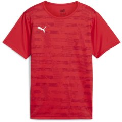 Puma Puma Individualrise Graphic Jersey Jr T-Shirt Unisex Kids Puma Red