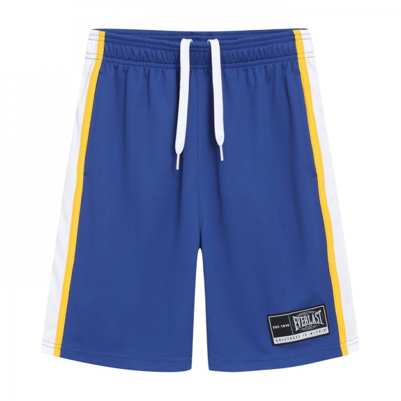 Everlast Basketball Set Junior Boys Blue/Yellow