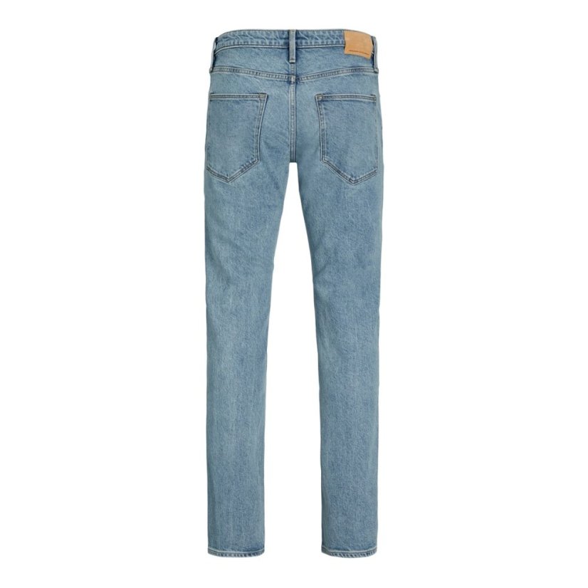 Jack and Jones Men's Clark Evan Straight Leg Jeans Blue Denim