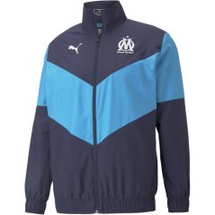 Puma Men's International Licensed Rain Anorak Jacket Peacoat/Blue