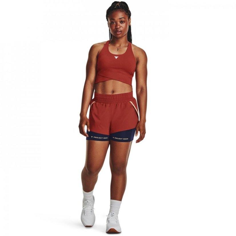 Under Armour Women's Leg Day Flex Performance Gym Shorts Red