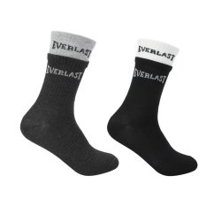Everlast Men's Ribbed Crew Socks Multi