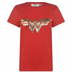 Character Short Sleeve T Shirt Wonder Woman