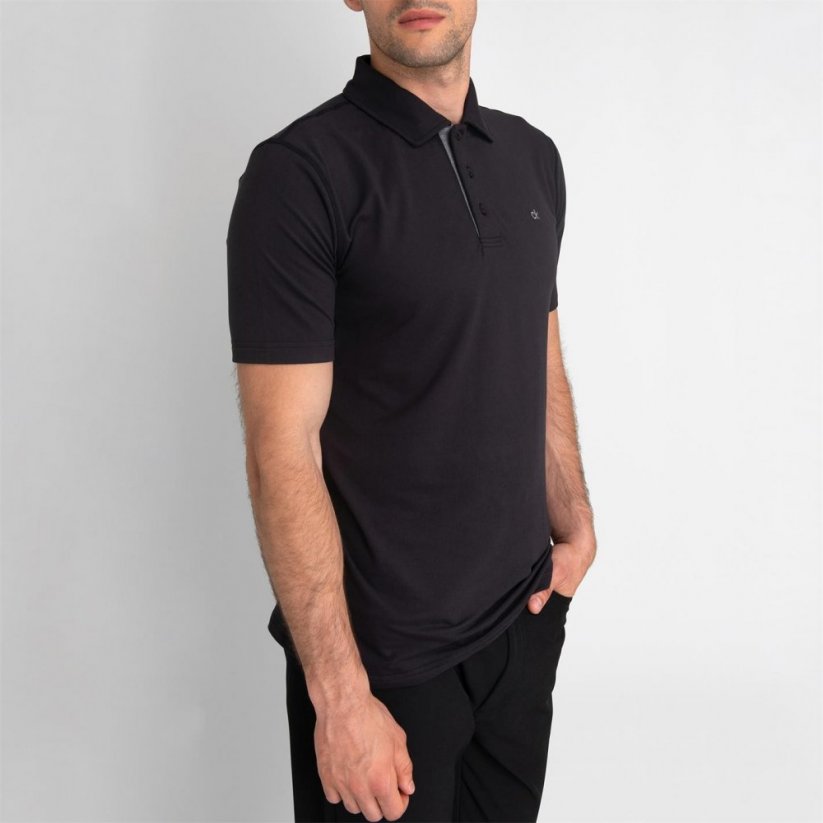 Calvin Klein Golf Newport Polo Shirt Black