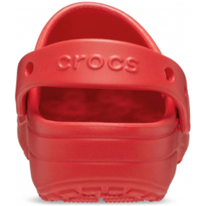 Crocs Unisex Kids Classic Floral Cut Clogs Cherry Red