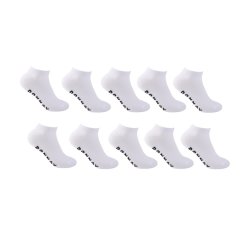 Donnay 10 Pack Trainer Socks Plus Size White