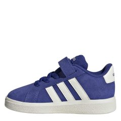 adidas Kids' Grand Court Low-Top Trainers Semi Lucid Blue