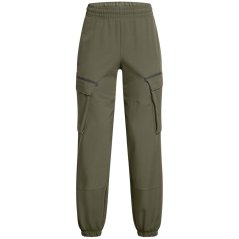 Under Armour Women's Unstoppable Closed Hem Jersey Joggers Green