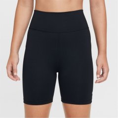 Nike Sportswear Big Kids' (Girls') Bike Shorts Black/White