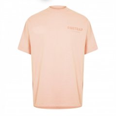 Firetrap Established T-Shirt Sn33 Dusky Pink