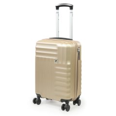 Pierre Cardin Soleil Hard Shell Cabin Suitcase Small Luggage Champagne