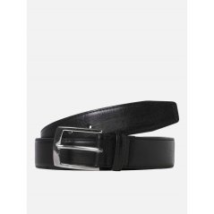 Jack and Jones Men's Markus Faux Leather Belt Black
