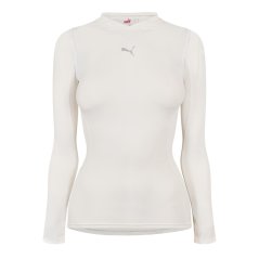 Puma Ls Shirt (Pro Vent) Womens White