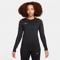 Nike Strike Women's Dri-FIT Crew-Neck Soccer Top Black/Gold