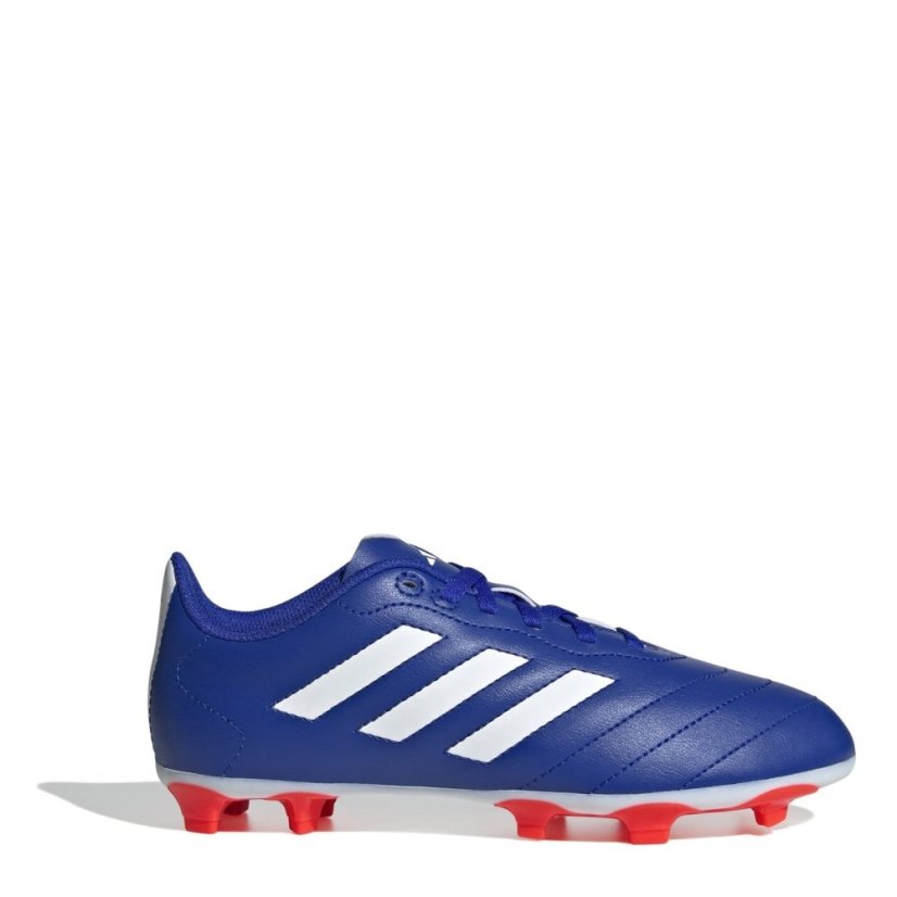 adidas Goletto VIII Firm Ground Football Boots Kids Blue/Wht/Red