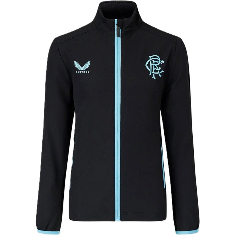 Castore Unisex Kids' Licensed Rain Anorak Jacket Brilliant White