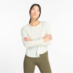 New Balance Drapey Jersey Long Sleeve T-Shirt Mint