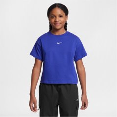 Nike Sportswear Big Kids' (Girls') T-Shirt Navy