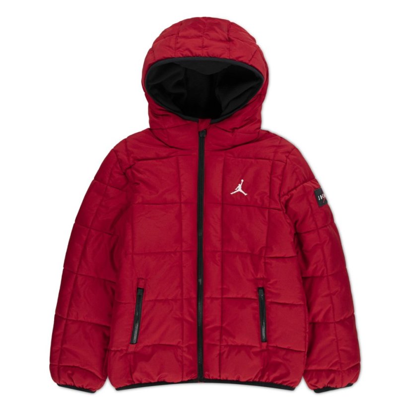 Air Jordan Unisex Kids' Insulated Puffer Jacket Red