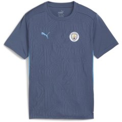 Puma Manchester City Training Shirt Junior Blue