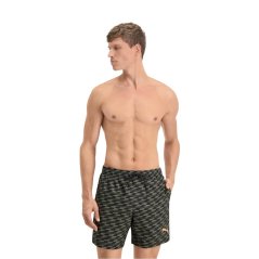 Puma FormStrip Mid Swim Shorts Khaki