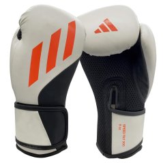 adidas Adults Boxing Gloves White
