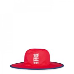 Castore England Cricket Wide Brim Hat Red