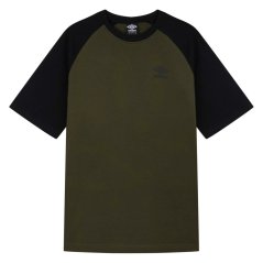 Umbro Regular Fit Raglan T-Shirt FrSt Night/Blk
