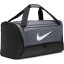 Nike Brasilia Medium Holdall Grey