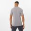 Everlast Essential Poly T-Shirt Mens Light Grey Marl