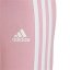 adidas Essentials 3 Stripes Joggers Infants Pink