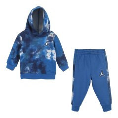 Air Jordan Open Hem Fleece Joggers Dk Marina Blue