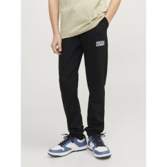 Jack and Jones Kids' Gordon Closed Hem Fleece Joggers Black