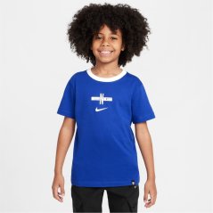 Nike England T-Shirt 2025 Juniors Blue