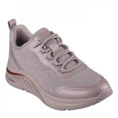 Skechers Arch Fit S-Miles - Sonrisas Low-Top Trainers Womens Quail