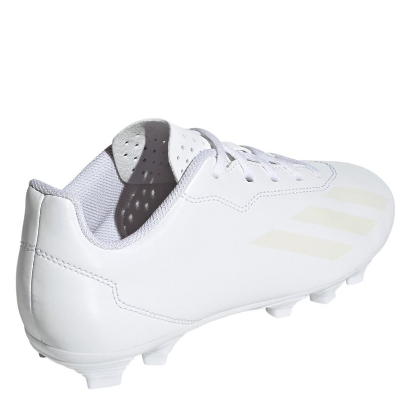 adidas X Crazyfast.4 Flexible Ground Childrens Football Boots White/White