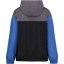 Under Armour Kids' Windbreaker Water-Repellent Windproof Hooded Long Sleeve Rain Anorak Tech Blue/Black