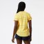 New Balance London Edition Q Speed Jacquard Ladies T Shirt Vibrant Apricot