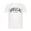 SoulCal Textured Flecked T Shirt Ecru