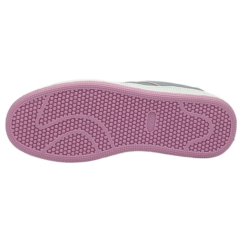 Donnay South Ladies Trainers Grey/Pink