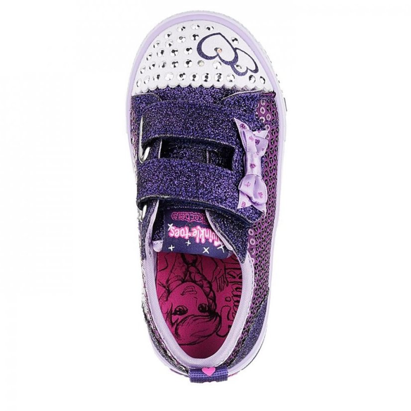 Skechers Twinkle Toes Itsy Bitsy Shoes Infant Girls Purple