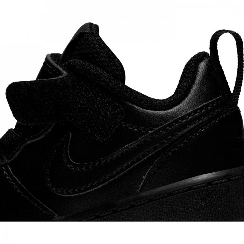 Nike Court Borough Low 2 Baby/Toddler Shoe Black/Black