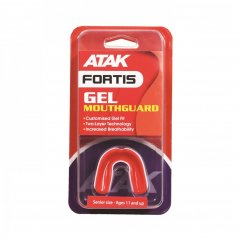 Atak Fortis Gel Mouthguard Senior Red/White