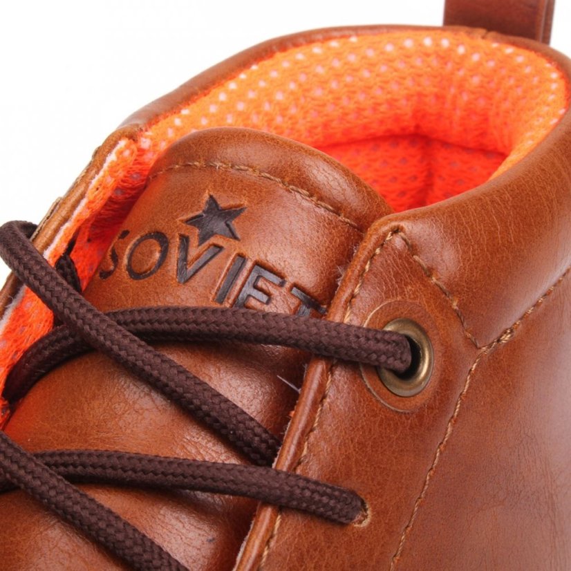 Soviet Whitehall Mid Boot Child Boys Tan