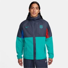 Nike Barcelona AWF Third Men's Nike Soccer Winterized Jacket Blue