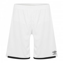 Umbro Premier Shorts Mens White / Black