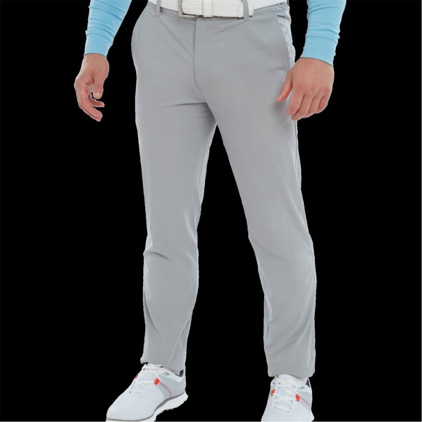 Footjoy Par Golf Tapered Fit Trousers Mens Grey