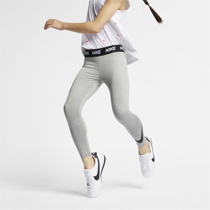 Nike Swoosh Leggings Infant Girls Grey