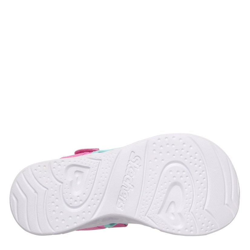 Skechers Kids' Flat Sandals Pink/Turqoise