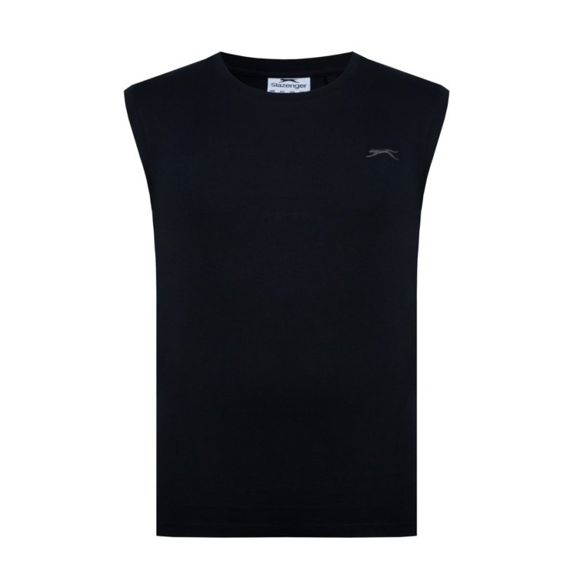 Slazenger Mens Vest Black
